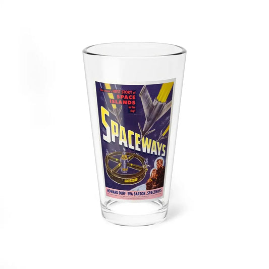SPACEWAYS 1953 Movie Poster - Pint Glass 16oz 16oz - Go Mug Yourself