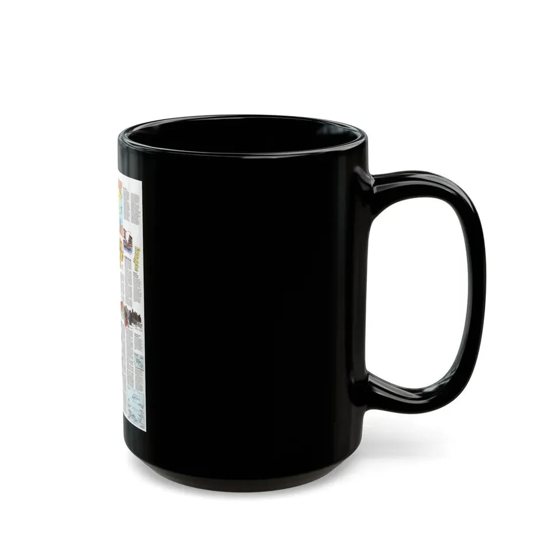 Spain and Portugal - A Traveller's Map 2 (1984) (Map) Black Coffee Mug - Go Mug Yourself