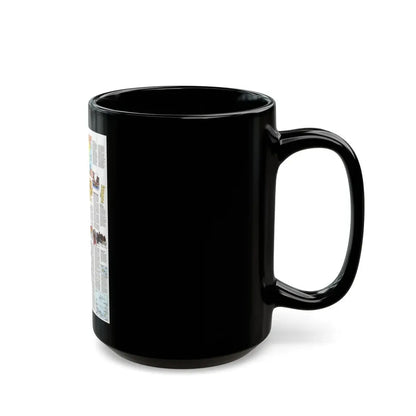 Spain and Portugal - A Traveller's Map 2 (1984) (Map) Black Coffee Mug - Go Mug Yourself