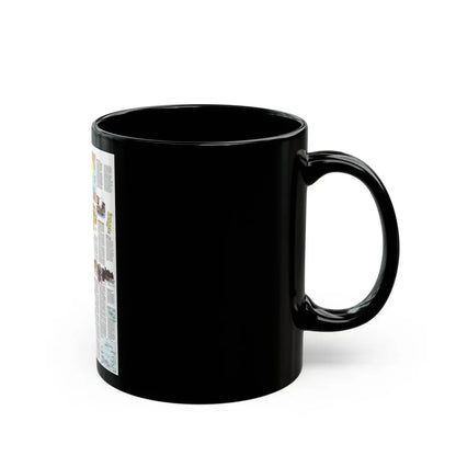 Spain and Portugal - A Traveller's Map 2 (1984) (Map) Black Coffee Mug - Go Mug Yourself