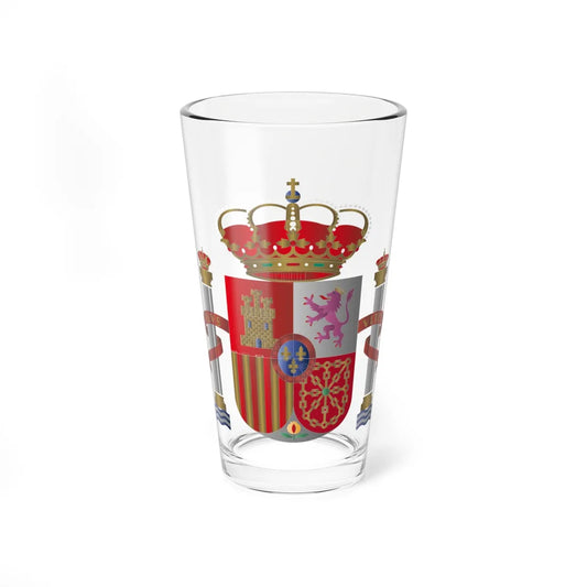 Spain-Coat of arms (Spain) (Coat of Arms) Pint Glass 16oz 16oz - Go Mug Yourself