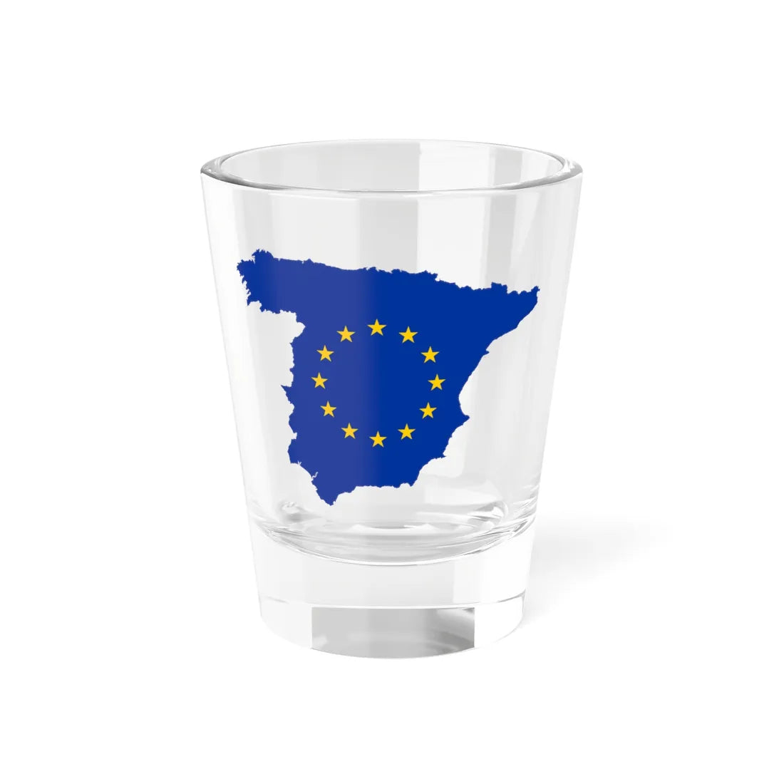 Spain EU (Spain) Shot Glass 1.5oz 1.5oz - Go Mug Yourself