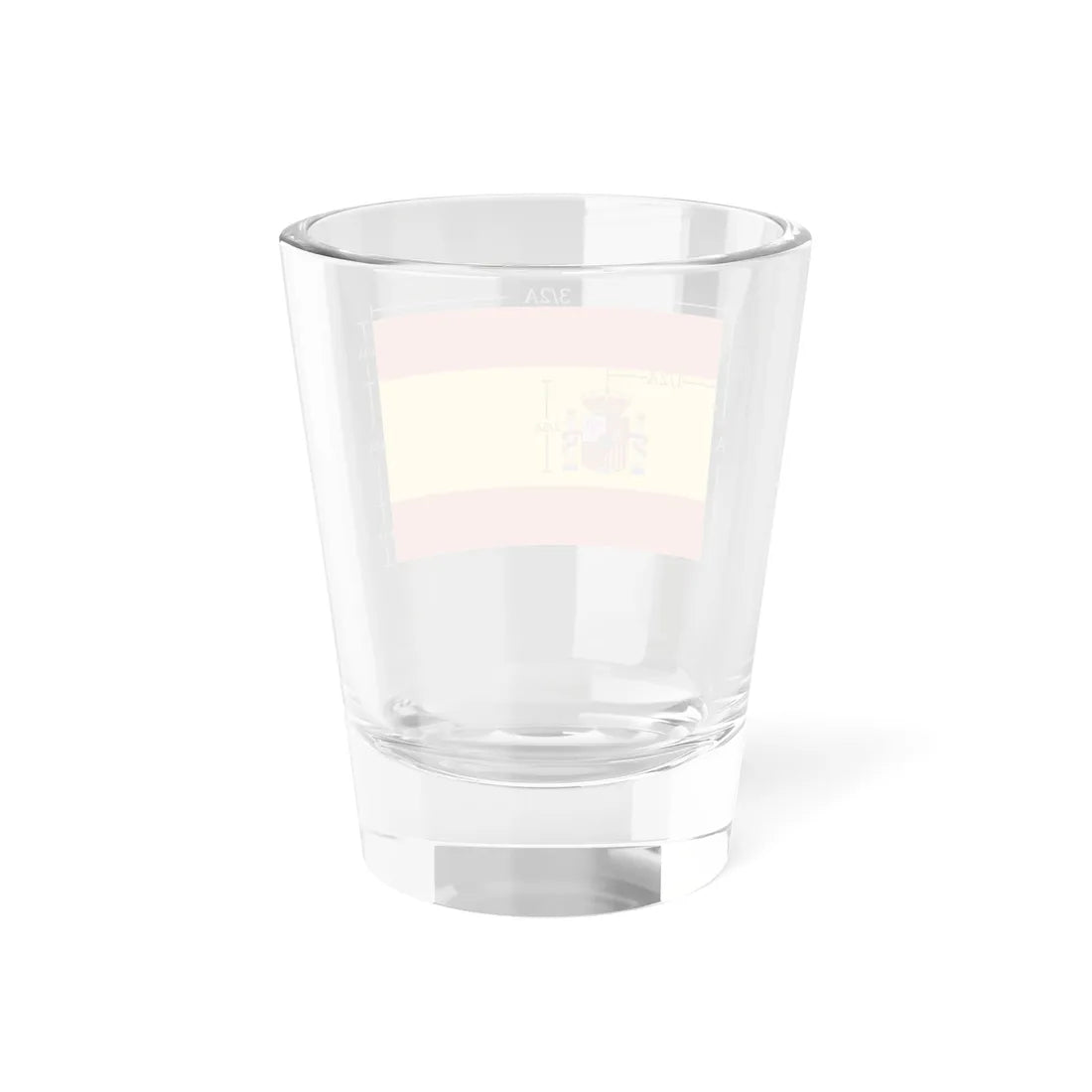 Spain flag construction sheet (Spain) Shot Glass 1.5oz - Go Mug Yourself