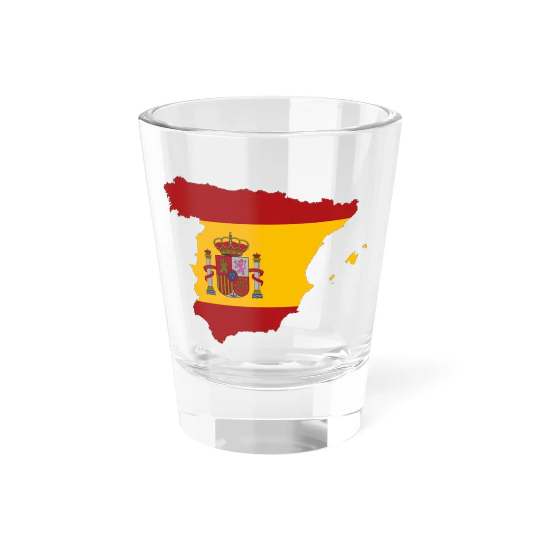 Spain-Flagmap (Spain) Shot Glass 1.5oz 1.5oz - Go Mug Yourself