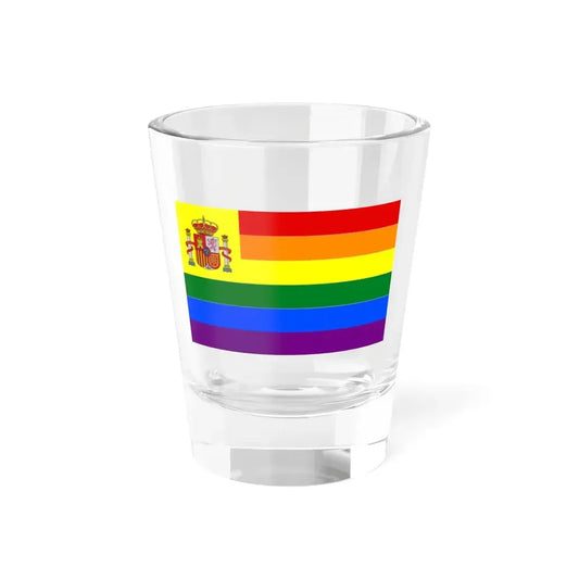 Spain Gay flag (Spain) Shot Glass 1.5oz 1.5oz - Go Mug Yourself