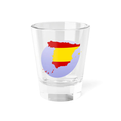 Spain portal silhouette and flag (Spain) Shot Glass 1.5oz 1.5oz - Go Mug Yourself