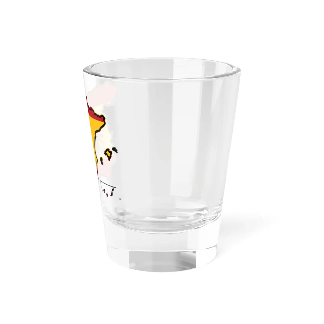 Spain stub (Spain) Shot Glass 1.5oz - Go Mug Yourself
