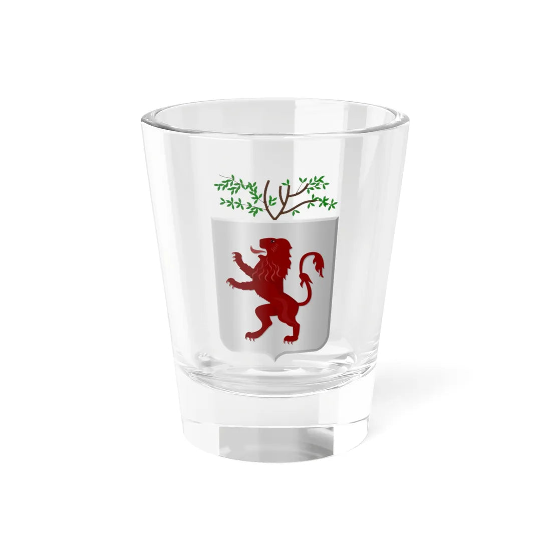Spanbroek wapen (Netherlands) (Coat of Arms) Shot Glass 1.5oz 1.5oz - Go Mug Yourself