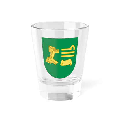Spanish Army Military Heritage Course and Graduates Emblem (Spain) (Coat of Arms) Shot Glass 1.5oz 1.5oz - Go Mug Yourself