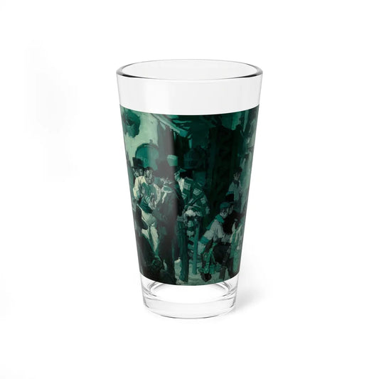 Spanish Tavern Scene (Magazine Illustration) Pint Glass 16oz 16oz - Go Mug Yourself