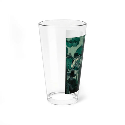 Spanish Tavern Scene (Magazine Illustration) Pint Glass 16oz - Go Mug Yourself