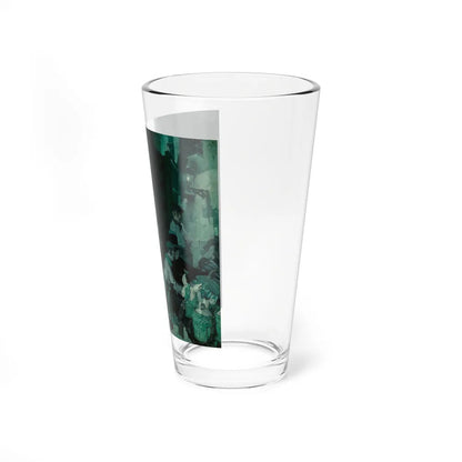 Spanish Tavern Scene (Magazine Illustration) Pint Glass 16oz - Go Mug Yourself