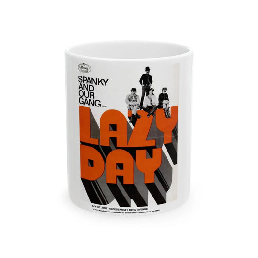 Spanky and Our Gang 1967 (Music Poster) White Coffee Mug-11oz-Go Mug Yourself