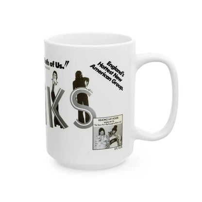 Sparks 1974 II (Music Poster) White Coffee Mug - Go Mug Yourself