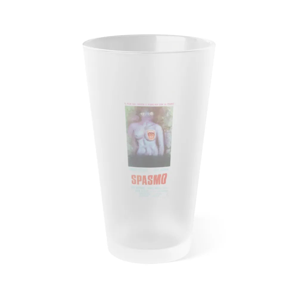 SPASMO 1974 Movie Poster - Frosted Pint Glass 16oz-16oz-Frosted-Go Mug Yourself