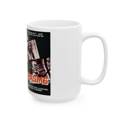 SPASMS (VHS COVER) - White Coffee Mug - Go Mug Yourself