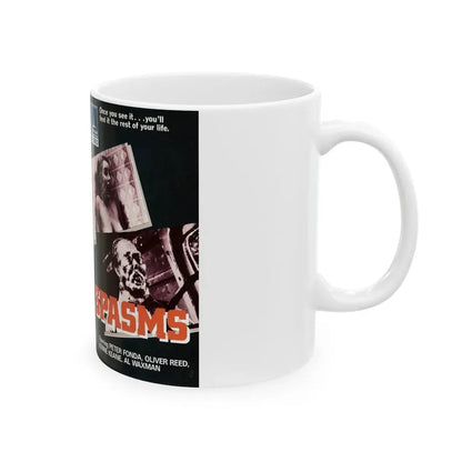 SPASMS (VHS COVER) - White Coffee Mug - Go Mug Yourself