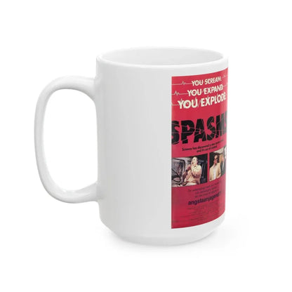 SPASMS=OLIVER REED (VHS COVER) - White Coffee Mug - Go Mug Yourself