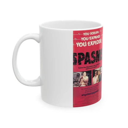 SPASMS=OLIVER REED (VHS COVER) - White Coffee Mug - Go Mug Yourself