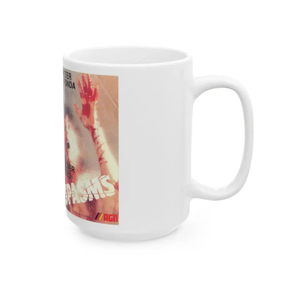 SPASMS=OLIVER REED (VHS COVER) - White Coffee Mug - Go Mug Yourself