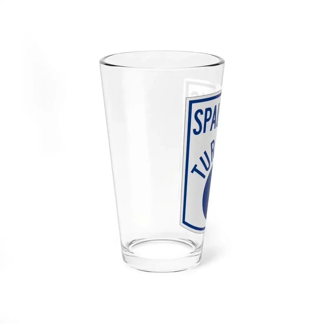 Spaulding Turnpike (New Hampshire) (Road Sign) Pint Glass 16oz - Go Mug Yourself