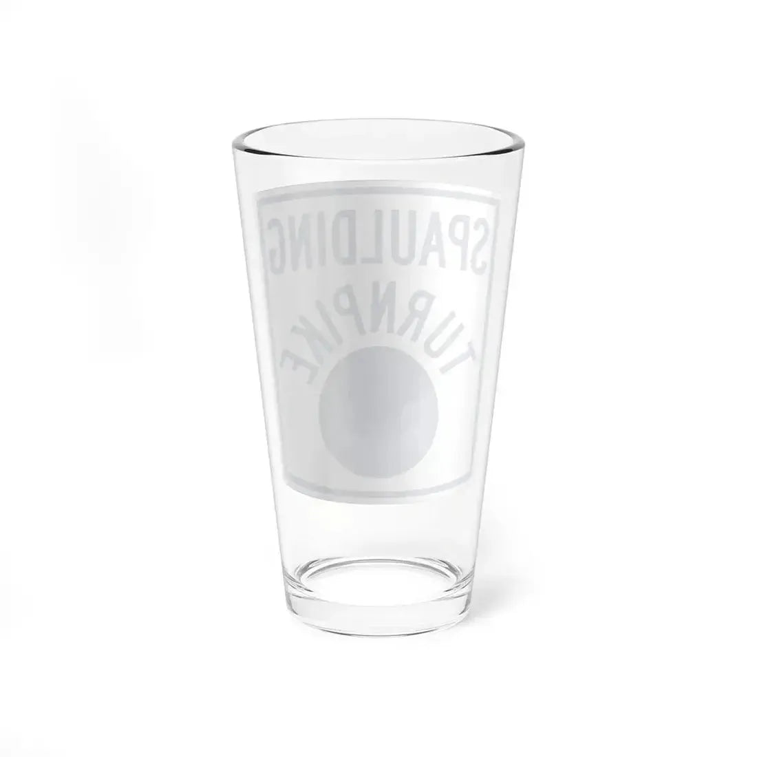 Spaulding Turnpike (New Hampshire) (Road Sign) Pint Glass 16oz - Go Mug Yourself