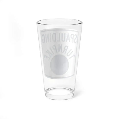 Spaulding Turnpike (New Hampshire) (Road Sign) Pint Glass 16oz - Go Mug Yourself