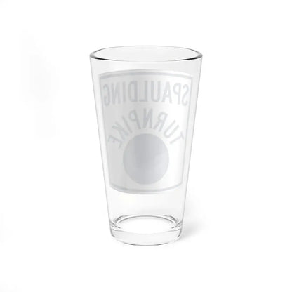 Spaulding Turnpike (New Hampshire) (Road Sign) Pint Glss 16oz - Go Mug Yourself