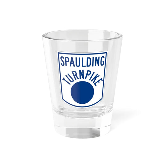 Spaulding Turnpike (New Hampshire) (Road Sign) Shot Glass 1.5oz 1.5oz - Go Mug Yourself