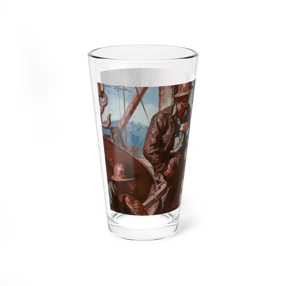 Speak Only With Your Heart, McCall's illustration, 1942 (Magazine Illustration) Pint Glass 16oz - Go Mug Yourself