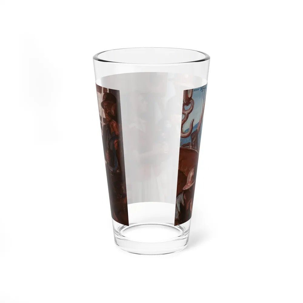 Speak Only With Your Heart, McCall's illustration, 1942 (Magazine Illustration) Pint Glass 16oz - Go Mug Yourself