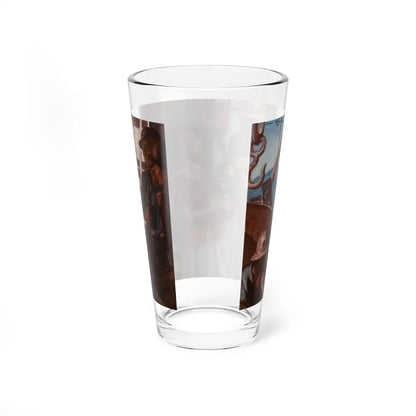 Speak Only With Your Heart, McCall's illustration, 1942 (Magazine Illustration) Pint Glass 16oz - Go Mug Yourself