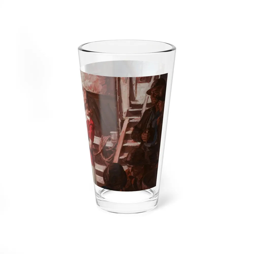 Speak Only With Your Heart, McCall's illustration, 1942 (Magazine Illustration) Pint Glass 16oz - Go Mug Yourself