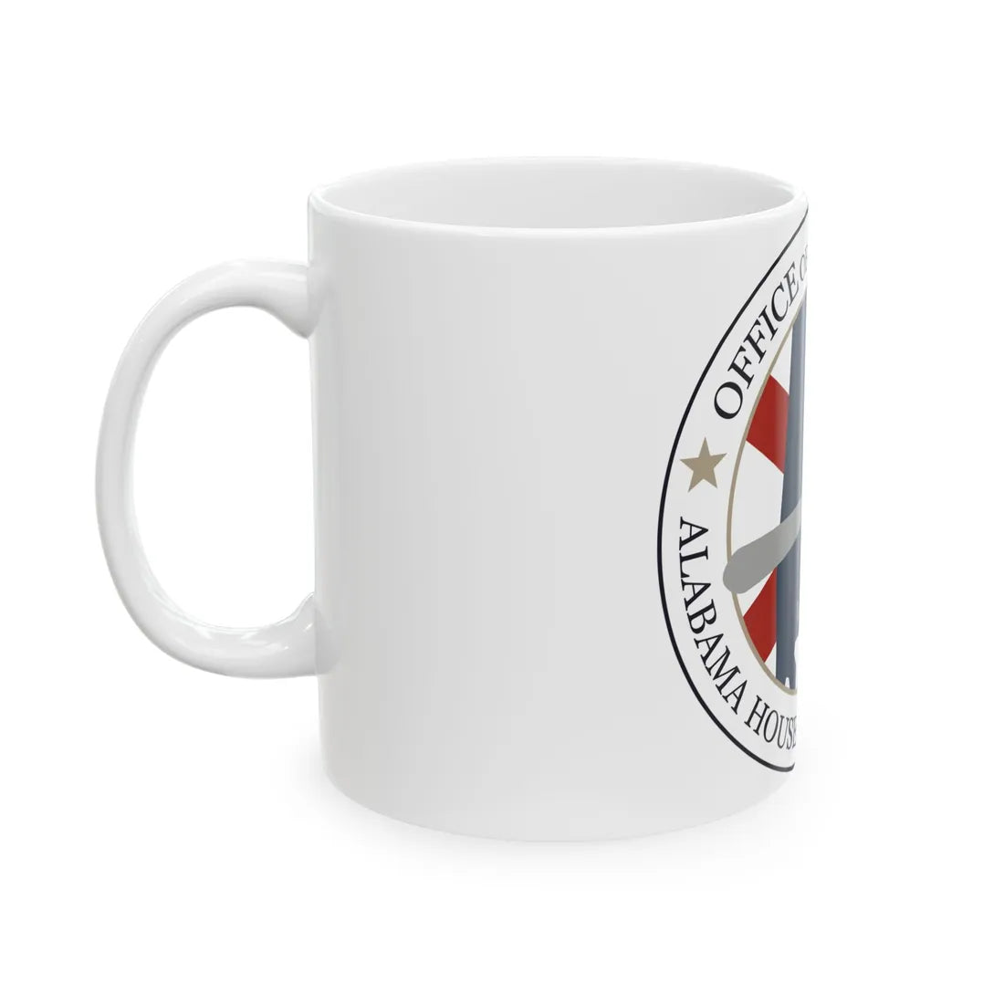 Speaker of the House of Alabama - White Coffee Mug - Go Mug Yourself