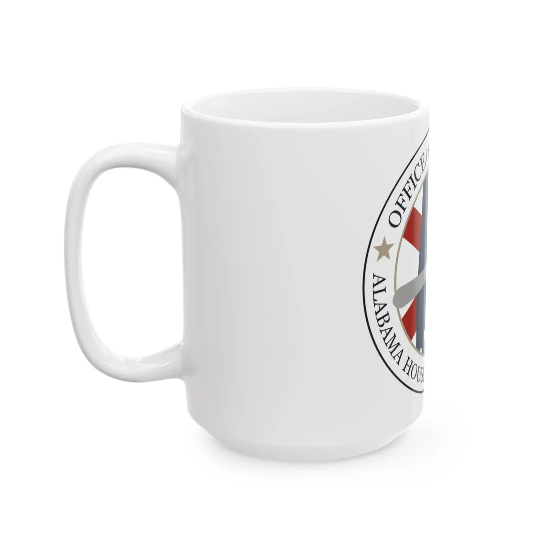 Speaker of the House of Alabama - White Coffee Mug - Go Mug Yourself