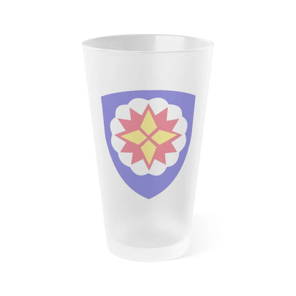 Special Ammunition Support Command (U.S. Army) Frosted Pint Glass 16oz-Go Mug Yourself