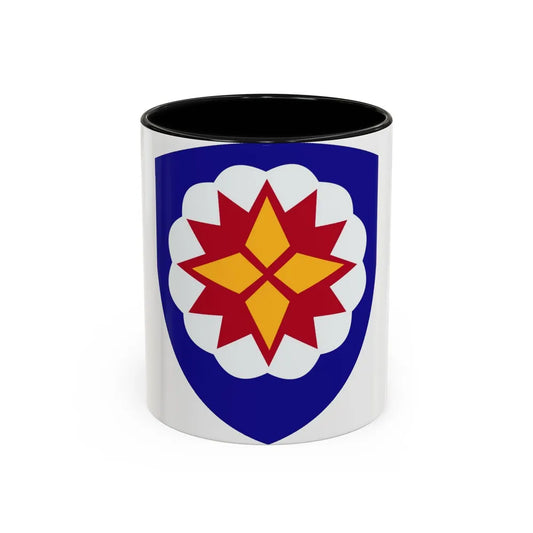 Special Ammunition Support Command (U.S. Army) Accent Coffee Mug 11oz Black - Go Mug Yourself