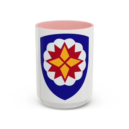 Special Ammunition Support Command (U.S. Army) Accent Coffee Mug 15oz Pink - Go Mug Yourself