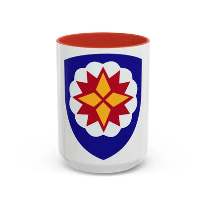 Special Ammunition Support Command (U.S. Army) Accent Coffee Mug 15oz Red - Go Mug Yourself