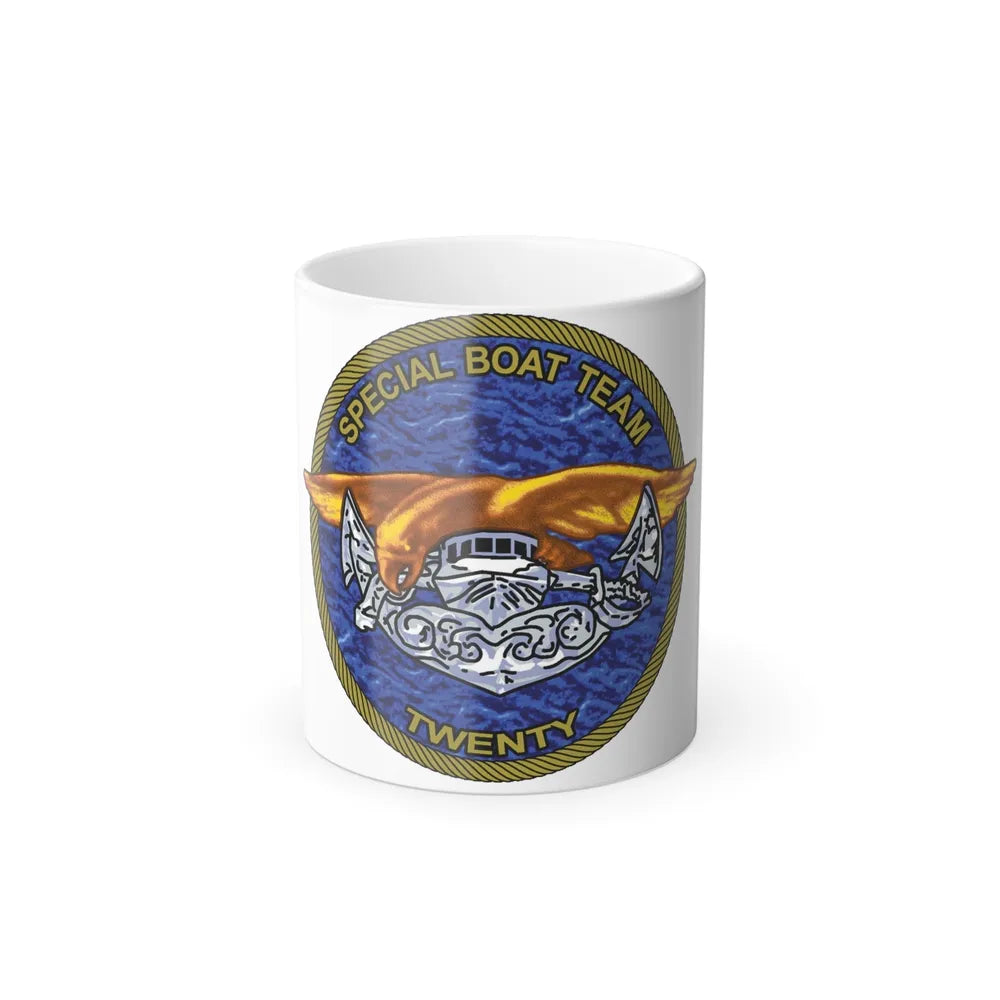 Special Boat Team Twenty (U.S. Navy) Color Changing Mug 11oz-11oz-Go Mug Yourself