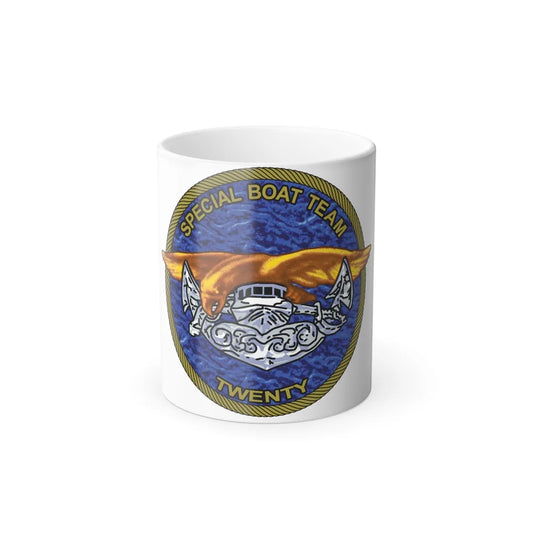 Special Boat Team Twenty (U.S. Navy) Color Changing Mug 11oz-11oz-Go Mug Yourself