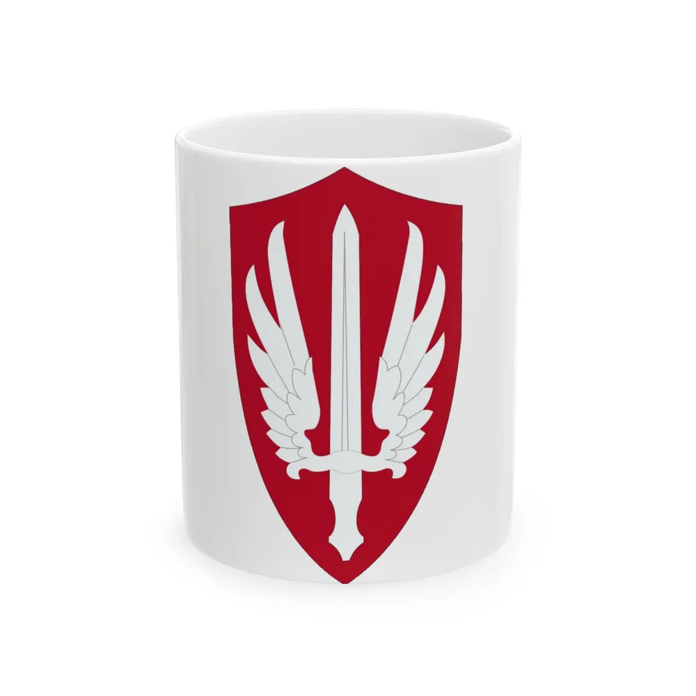 Special Category With Air Force SCARWAF (U.S. Army) White Coffee Mug-11oz-Go Mug Yourself