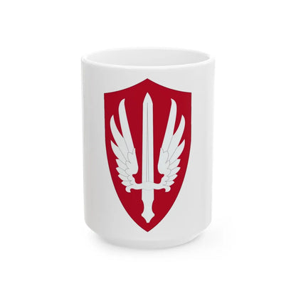 Special Category With Air Force SCARWAF (U.S. Army) White Coffee Mug-15oz-Go Mug Yourself