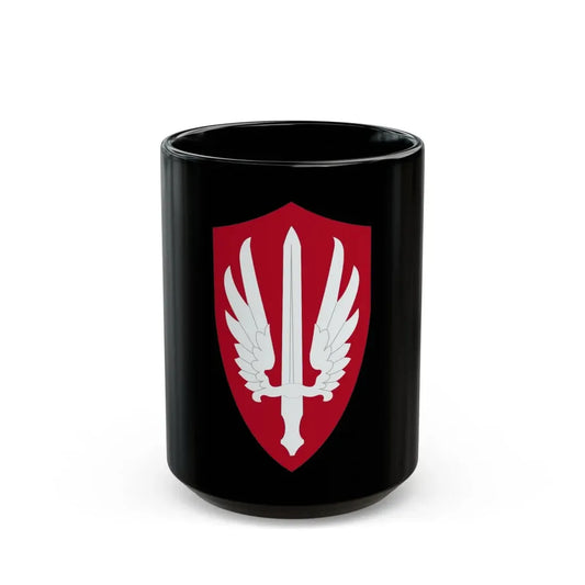 Special Category With Air Force SCARWAF (U.S. Army) Black Coffee Mug 15oz - Go Mug Yourself