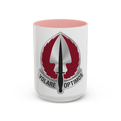 Special Operations Aviation Command 2 (U.S. Army) Accent Coffee Mug 15oz Pink - Go Mug Yourself
