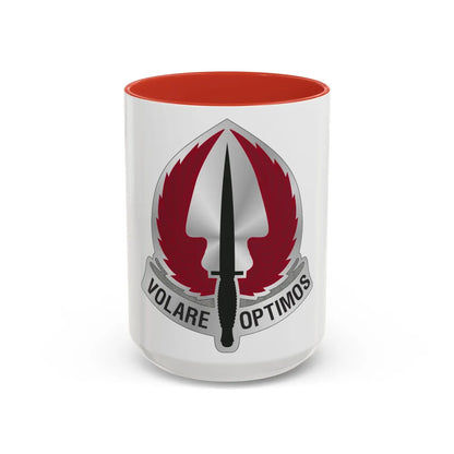Special Operations Aviation Command 2 (U.S. Army) Accent Coffee Mug 15oz Red - Go Mug Yourself