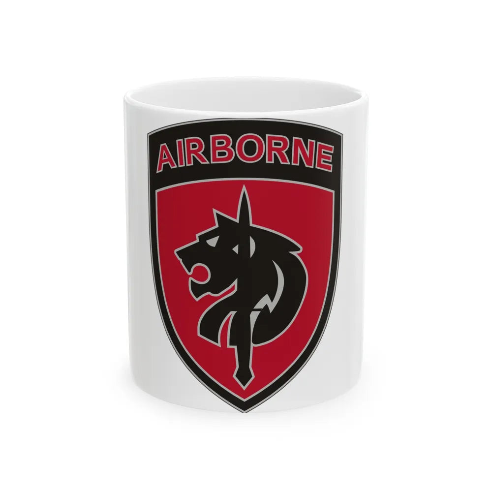 Special Operations Command Africa (U.S. Army) White Coffee Mug-11oz-Go Mug Yourself