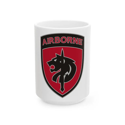 Special Operations Command Africa (U.S. Army) White Coffee Mug-15oz-Go Mug Yourself