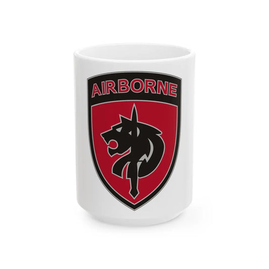 Special Operations Command Africa (U.S. Army) White Coffee Mug-15oz-Go Mug Yourself