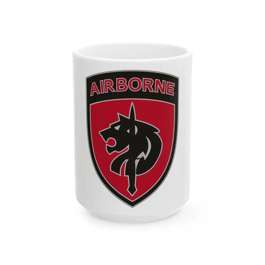 Special Operations Command Africa (U.S. Army) White Coffee Mug 15oz - Go Mug Yourself